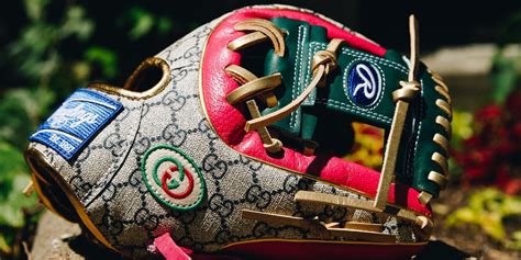 gucci baseball glove francisco lindor